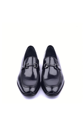 Corrente 6415 Leather Horse-Bit Loafer