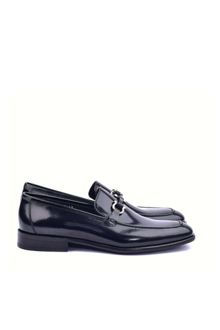 Corrente 6415 Leather Horse-Bit Loafer