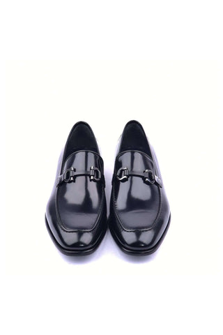 Corrente 6415 Leather Horse-Bit Loafer
