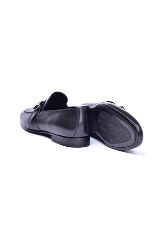 Corrente 6628 Calf-Skin Leather Side Buckle Loafers (CRT1478)-AmbrogioShoes