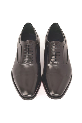 Corrente 6694 Leather Oxford - Black