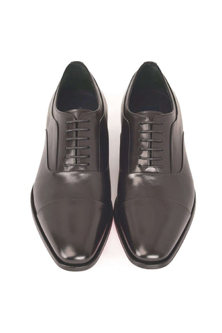 Corrente 6694 Leather Oxford - Black