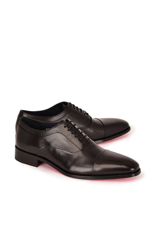 Corrente 6694 Leather Oxford - Black