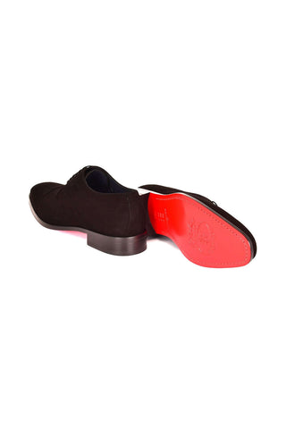 Corrente 6694S Suede Oxford - Black