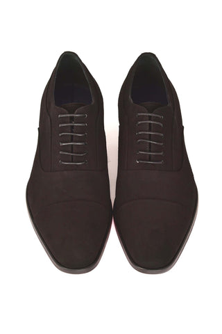 Corrente 6694S Suede Oxford - Black