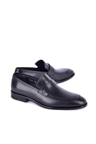 Corrente 6797 Buffalo Loafer - Black