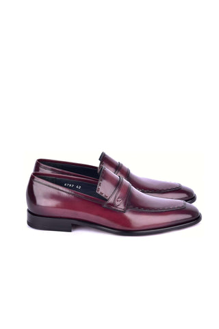 Corrente 6797 Buffalo Penny Loafer - Cordovan