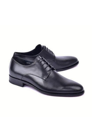 Corrente 6806 Black Calf-Skin Leather Derby (CRT1492)-AmbrogioShoes