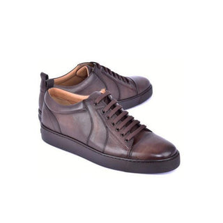 Corrente 7233 Calf-Skin Leather Sneakers (CRT1503)-AmbrogioShoes