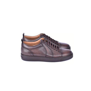 Corrente 7233 Calf-Skin Leather Sneakers (CRT1503)-AmbrogioShoes