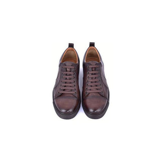 Corrente 7233 Calf-Skin Leather Sneakers (CRT1503)-AmbrogioShoes