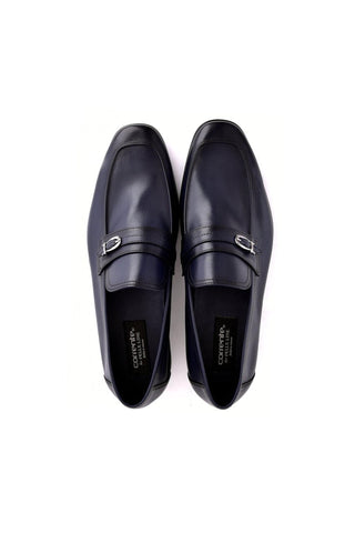 Corrente 7256 Nappa Leather Side Buckle Loafer-AmbrogioShoes