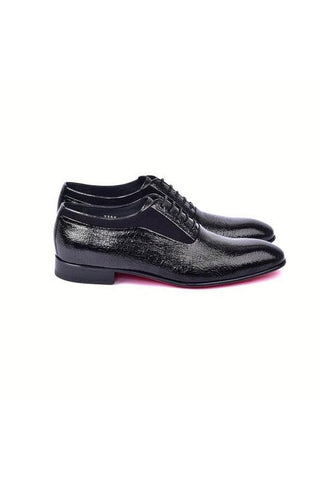 Corrente 7355 Black Polished Leather Formal Oxfords (CRT1484)-AmbrogioShoes