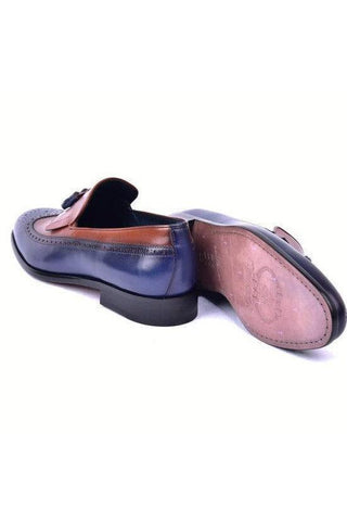 Corrente 7397 Calf-Skin Leather Wingtip Kiltie Tassel Loafers (CRT1493)-AmbrogioShoes