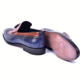 Corrente 7397 Men's Shoes Calf-Skin Leather Wingtip Kiltie Tassel Loafers (CRT1493)-AmbrogioShoes