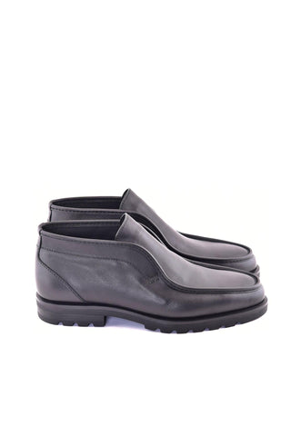 Corrente 7520 Leather Chukka Boot - Black