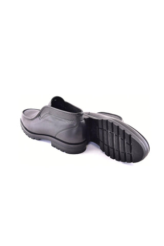 Corrente 7520 Leather Chukka Boot - Black