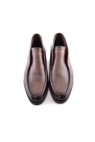 Corrente 7520 Leather Chukka Boot - Brown