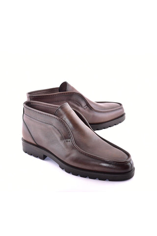 Corrente 7520 Leather Chukka Boot - Brown