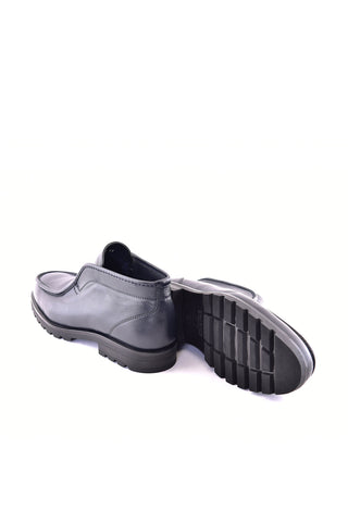 Corrente 7520 Leather Chukka Boot - Navy