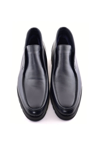 Corrente 7520 Leather Chukka Boot - Navy