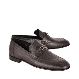 Corrente 7652 Python Leather Horsebit Loafers (CRT1517)-AmbrogioShoes