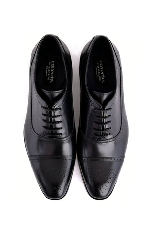 Corrente 7960 Leather Oxford - Black