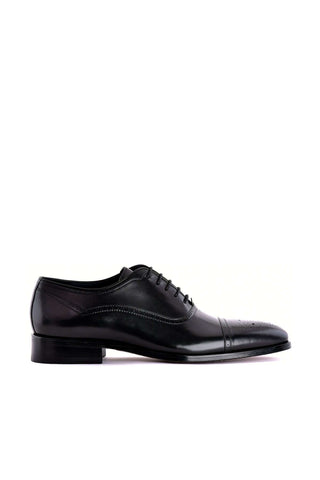 Corrente 7960 Leather Oxford - Black