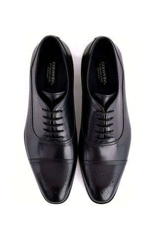 Corrente 7960 Leather Oxford - Black