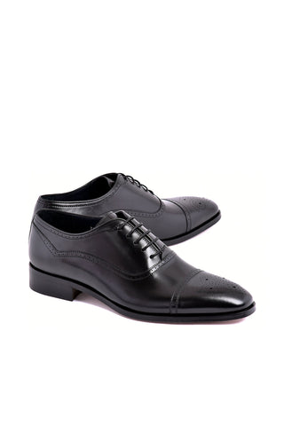 Corrente 7960 Leather Oxford - Black