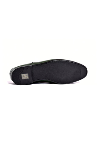 Corrente 8248 Leather Horse-Bit Mule - Green