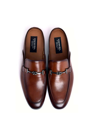Corrente 8248 Leather Horse-bit Mule - Tan