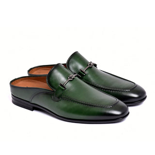 Corrente 8248 Men’s Shoes Calf-Skin Leather Slip-On Horse-bit Mule (CRT1530)-AmbrogioShoes