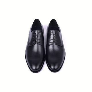 Corrente C00103-6806 Men's Shoes Black Calf-Skin Leather Derby Oxfords (CRT1492)-AmbrogioShoes