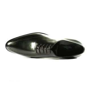 Corrente Men's Shoes Black Calf-Skin Leather Oxfords 5453 (CRT1009)-AmbrogioShoes