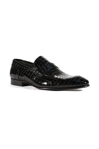Corrente C123-3470 Leather Loafer