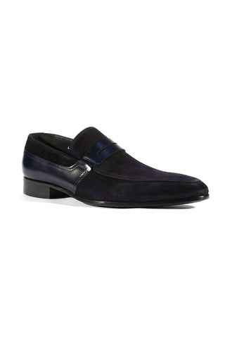 Corrente C143 Suede / Leather Loafers