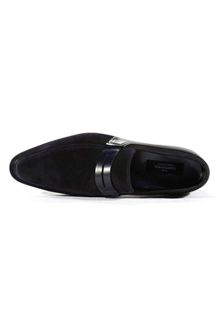 Corrente C143 Suede / Leather Loafers