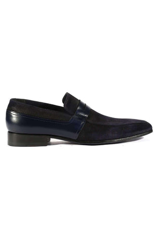 Corrente C143 Suede / Leather Loafers