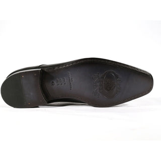 Corrente Men's Shoes Black Calf-Skin Leather Oxfords 4745-HS (CRT1038)-AmbrogioShoes