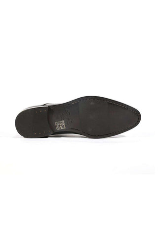 Corvari Designer Men's Designer Shoes Setacalf Black Nappa Oxfords (COR1000)
