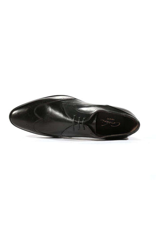 Corvari Designer Setacalf Black Nappa Oxfords (COR1000)