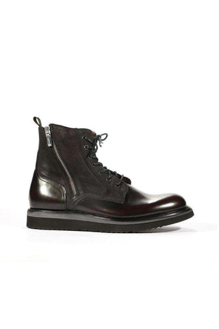 Corvari Dover Bordo Burgundy High-Top Boots (COR1013)