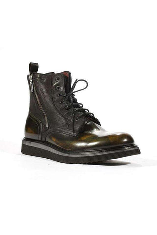 Corvari Dover Militare Military Green High-Top Boots (COR1012)