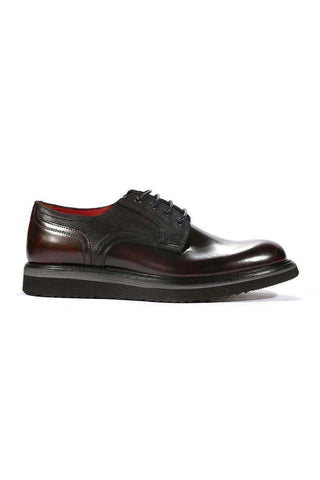 Corvari Dover Rosso Red Oxfords (COR1014)