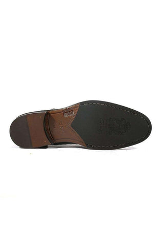 Corvari Gioia Calf-Skin Black Oxfords (COR1011)