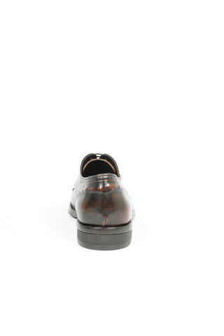 Corvari Gioia Curry Brown Oxfords (COR1010)