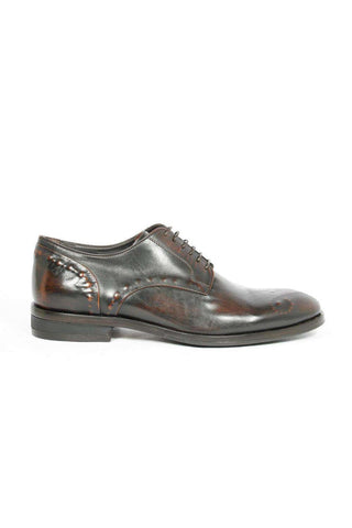 Corvari Gioia Curry Brown Oxfords (COR1010)