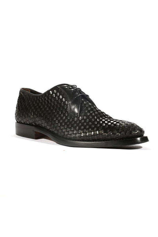 Corvari Skipper Woven Leather / Suede Derby