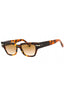 002 - Light Dark Turtle / Brown Gradient